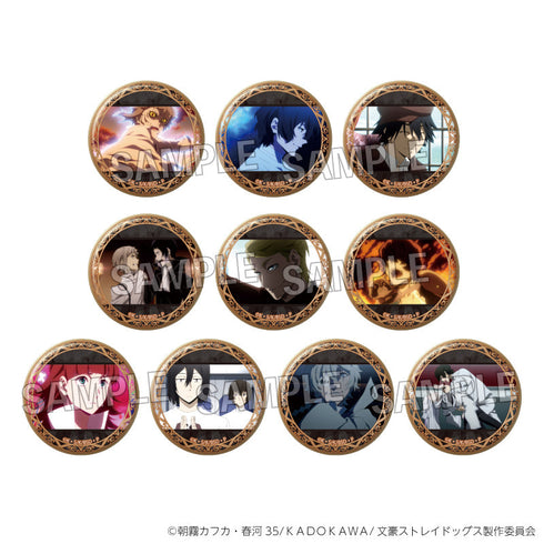 『文豪ストレイドッグス』トレーディングギラギラ缶バッジ BOX3【BOX】